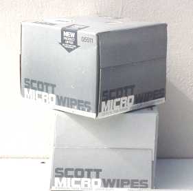 SCOTT MICRO WIPES LENS TISSUE CLEANING